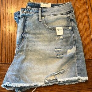 PINK PAIR LEFT- NWT-Time and Tru women’s Jean shorts